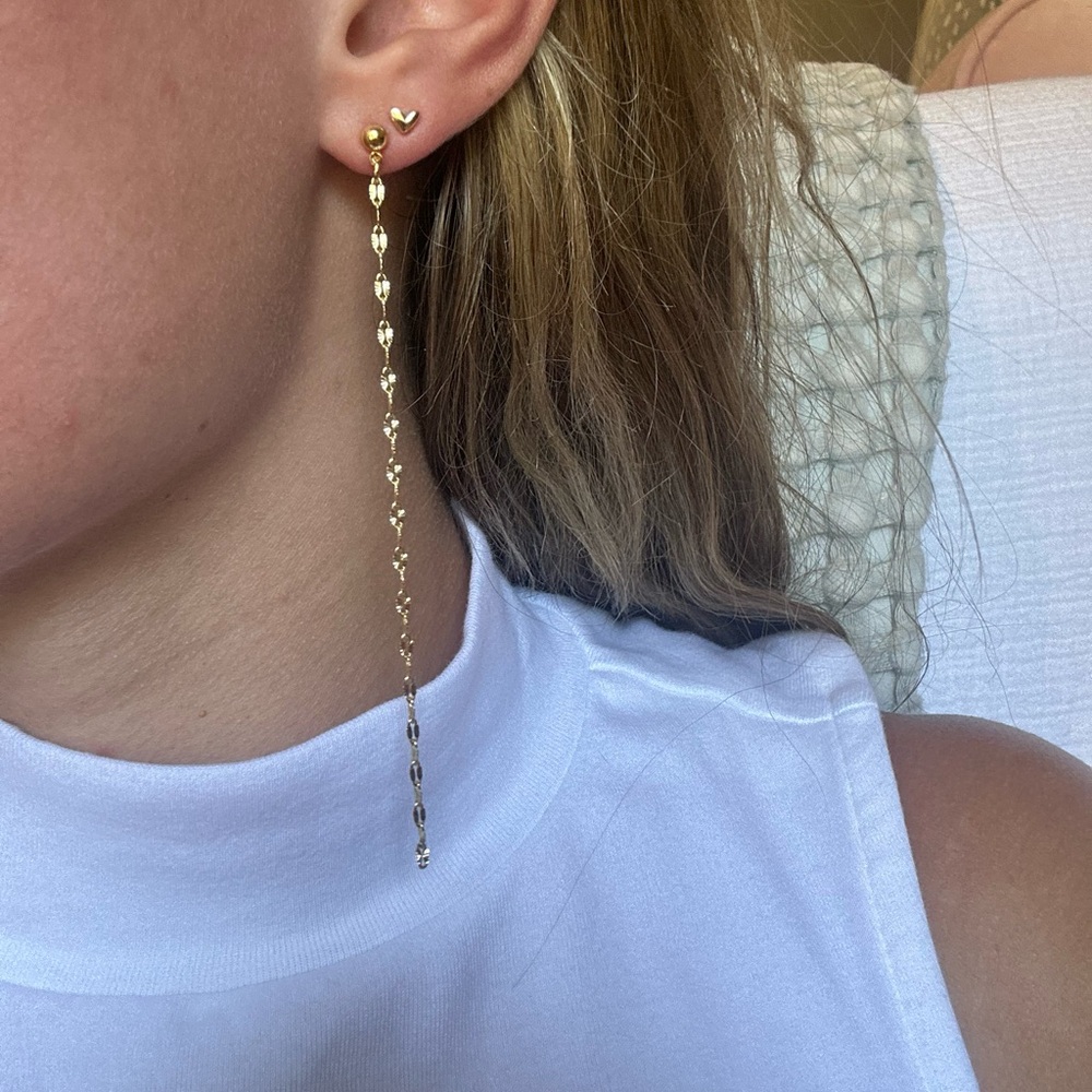 Chain duster earrings (I make them!)